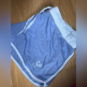 Vintage early 2000’s Blue and white Victoria's Secret shorts